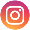 Instagram logo blue